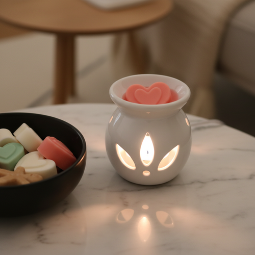 Närbild på aromalampa